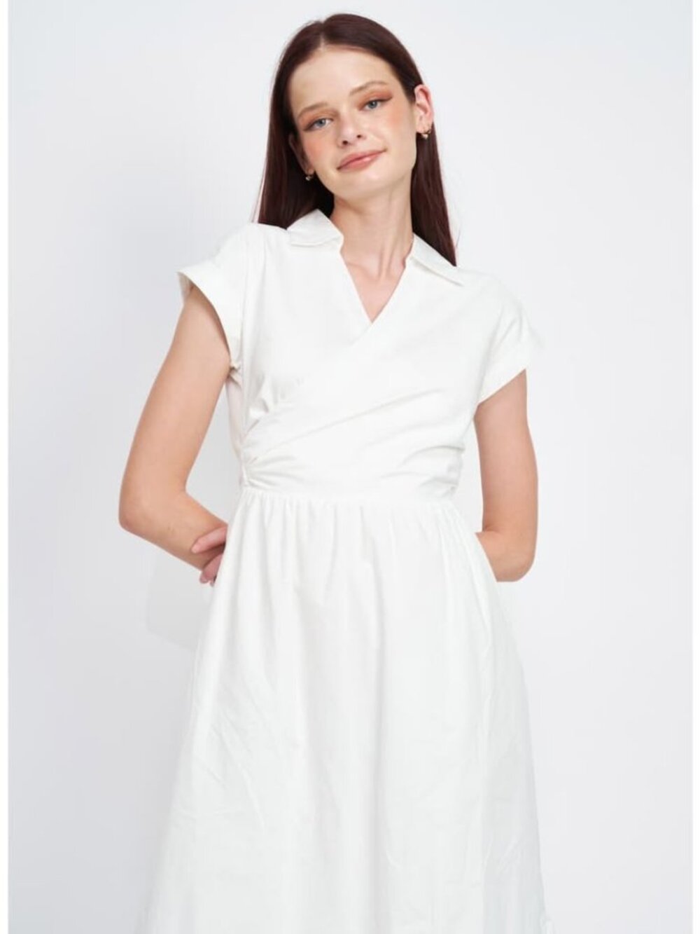 En Saison Juliet Cotton Midi Dress